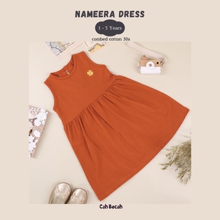 NAMEERA DRESS  ANAK PEREMPUAN BAJU ANAK PEREMPUAN FASHION ANAK PEREMPUAN 1-5 TAHUN