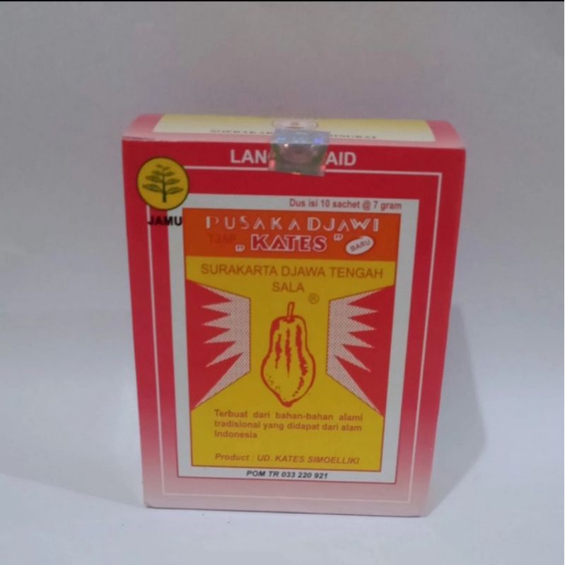 

JAMU KATES ASLI (TERLAMBAT BULAN)-LANCAR HAID PUSAKA DJAWI KATES-JAMU KATES