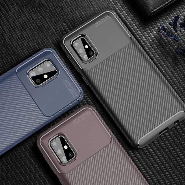 Original Case Shockproof Case Samsung Galaxy A51 l A71 Soft Case Samsung A71