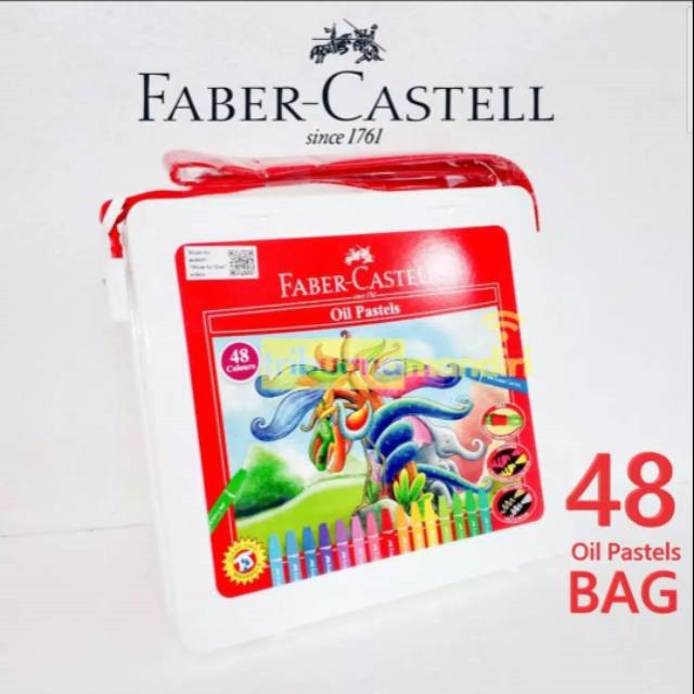 

CRAYON HEXA OIL PASTELL BAG 48W FABER CASTEL
