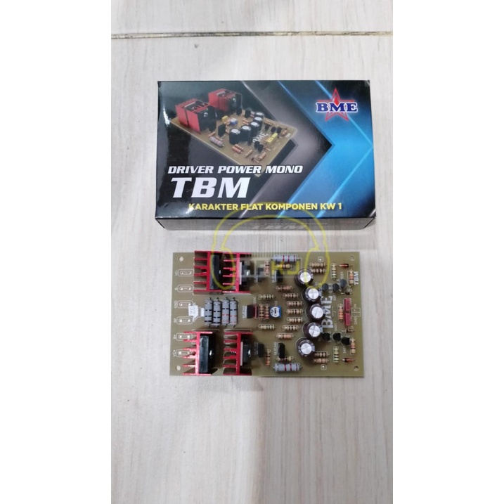 DRIVER POWER MONO TBM BME driver mono tbm Driver power amplifier TBM mono BME