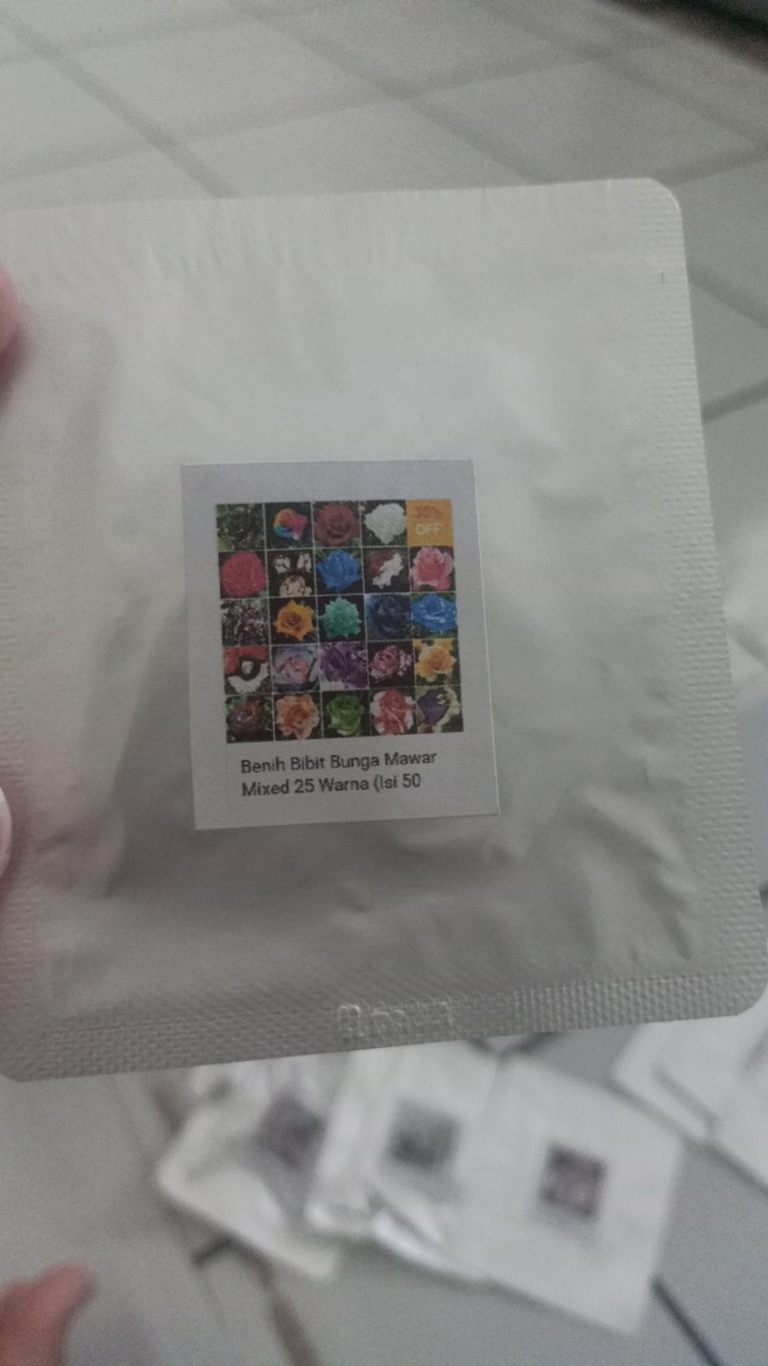 Benih Bibit Bunga Mawar Mixed 25 Warna (isi 50 Biji)