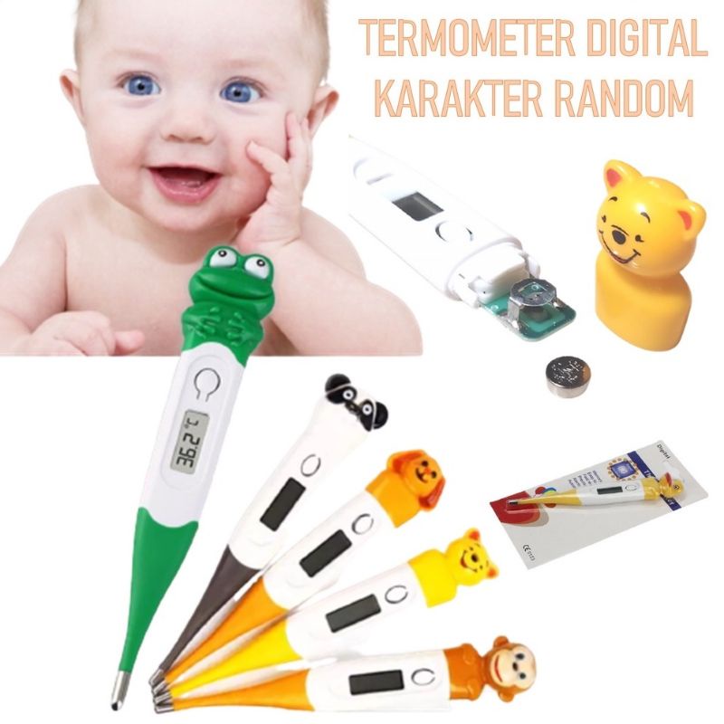 Termometer digital thermometer pengukur suhu badan anak bayi