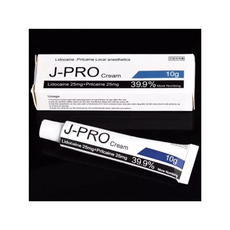 Cream Anestesi J-PRO korea anastesi Fast Numbing Cream Tattoo sulam alis sulam bibir dermaroller JPRO j pro cream kebas krim baal