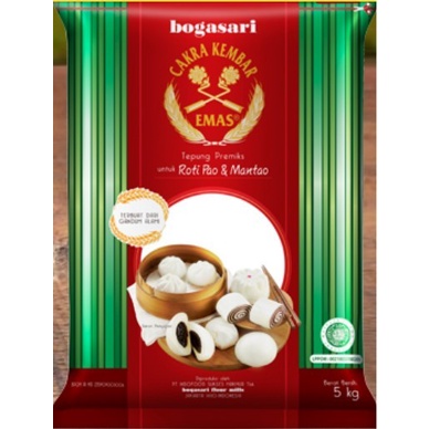 

BISA COD Bogasari Cakra Kembar Emas Pao & Mantao Terigu (Protei Tinggi) 5Kg