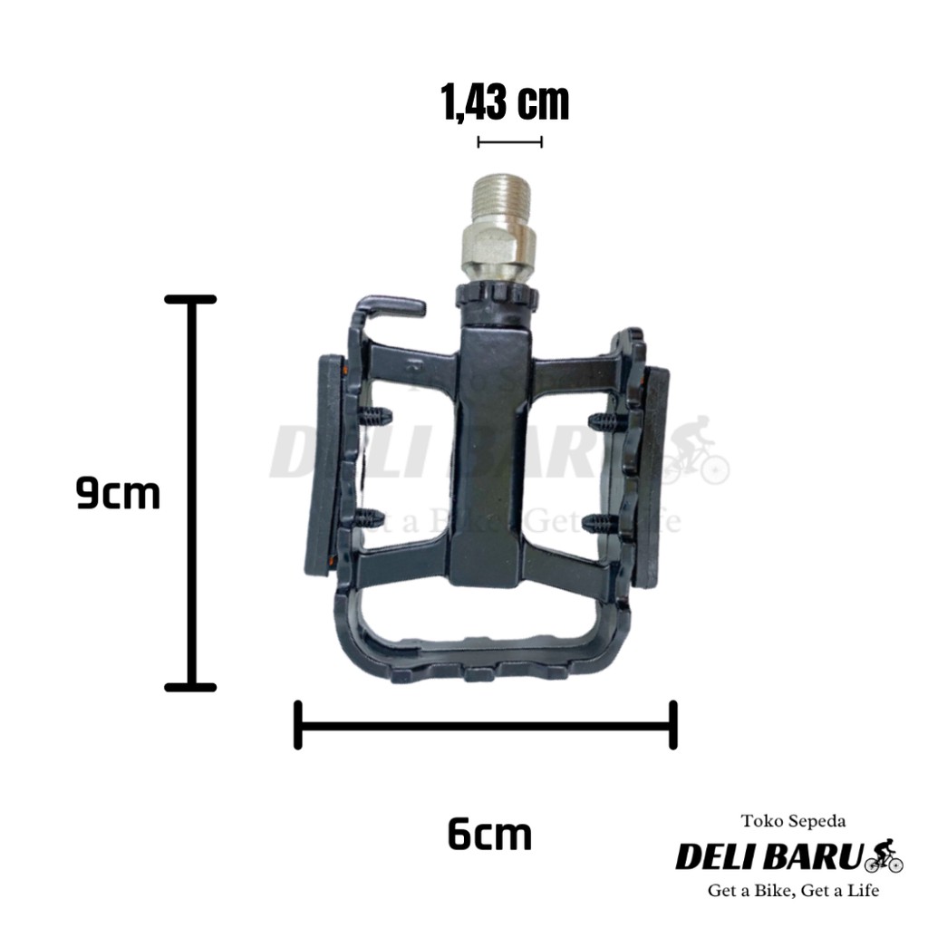 Pacific Pedal alloy BEARING as besar sepeda MTB mini lipat