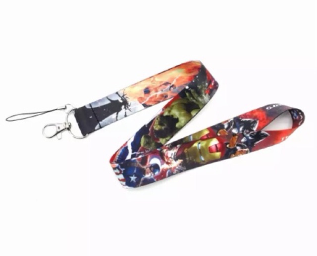 [ Vhieshop ] Tali Gantungan SuperHero Lanyard gantungan Hp