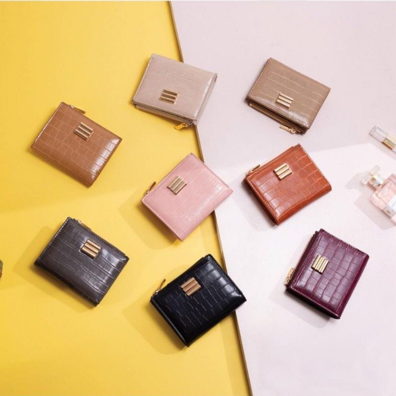 Dompet Lipat Wanita Jimshoney Momo Wallet Card Jims Honey Original - Dompet Kulit Mini Trendi Cardholder Dompet Koin