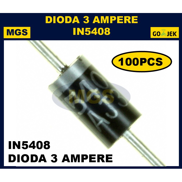 100Pcs Dioda 3A 1N5408 MIC