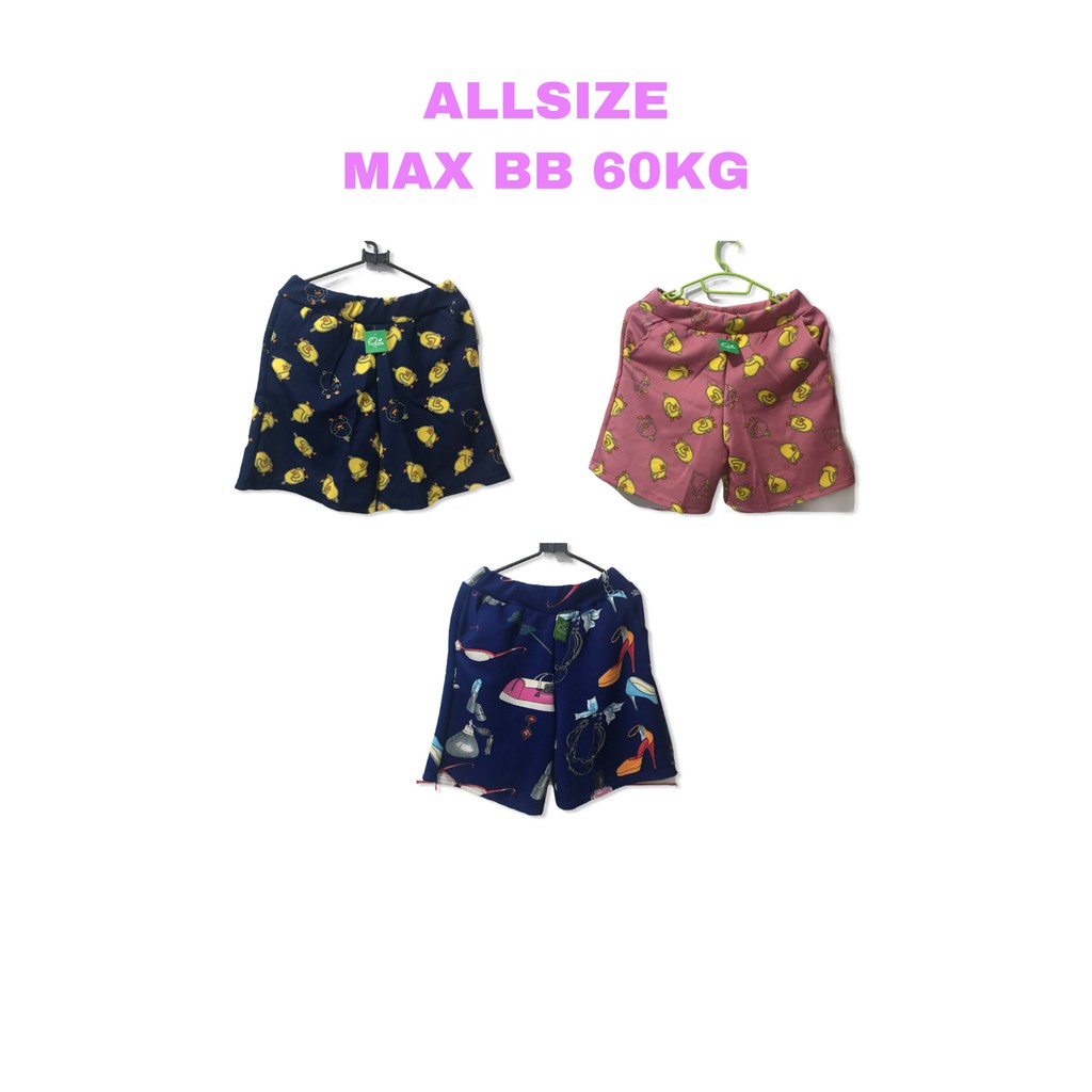 HOTPANTS KAIN  CEWEK CELANA  PENDEK  SANTAI celana  pendek  