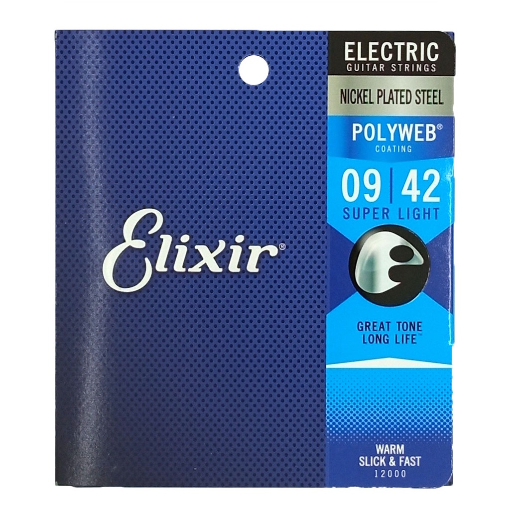 Elixir Elektrik Polyweb Nickel Senar Gitar 12000 12050