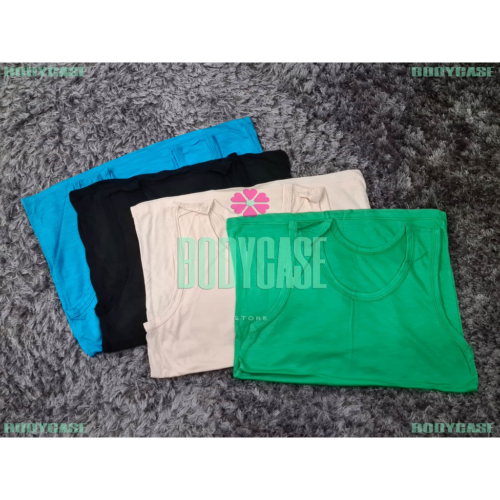 Tanktop polos singlet tali lebar-1