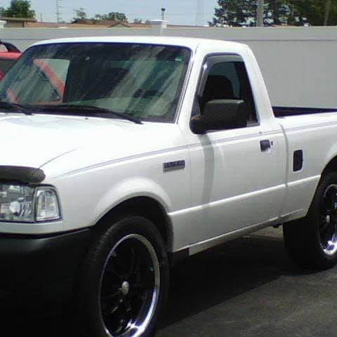 Aksesoris talang air Ford Ranger model tebal