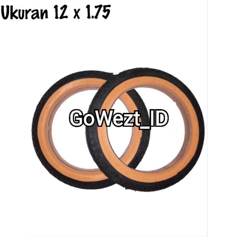 Ban Luar Sepeda Anak LUCKY STONE Ukuran 12 1/2 x 1.75 x 2 1/4  | Best Quality