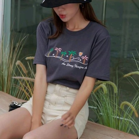 VITAMIN SEA KOREAN T SHIRT OVERSIZE | Crbn_cloth KAOS DISTRO