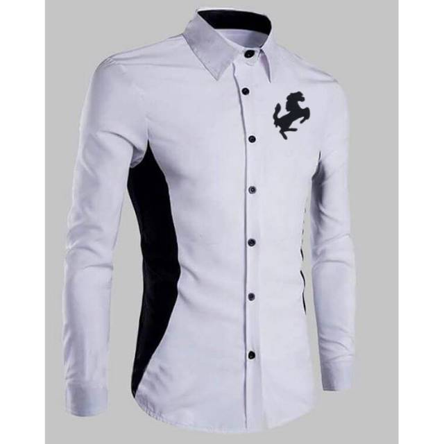 Kemeja Niko white