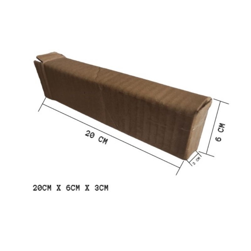 

kardus packing polos tebal ukuran 20x6x3 dan 15x5x3
