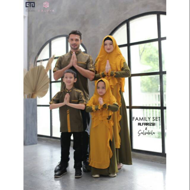 GAMIS COUPLE IBU ANAK / GAMIS SALSABILA BY VALDYA / GAMIS ANAK / GAMIS BABY
