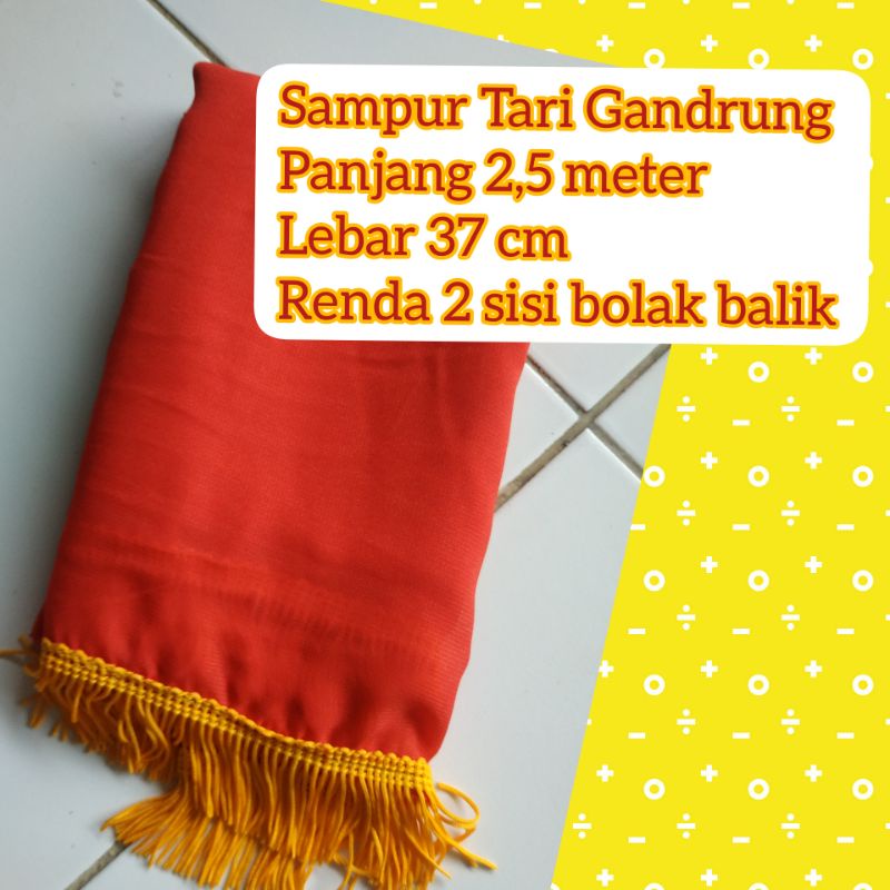 Sampur Tari gandrung Murah