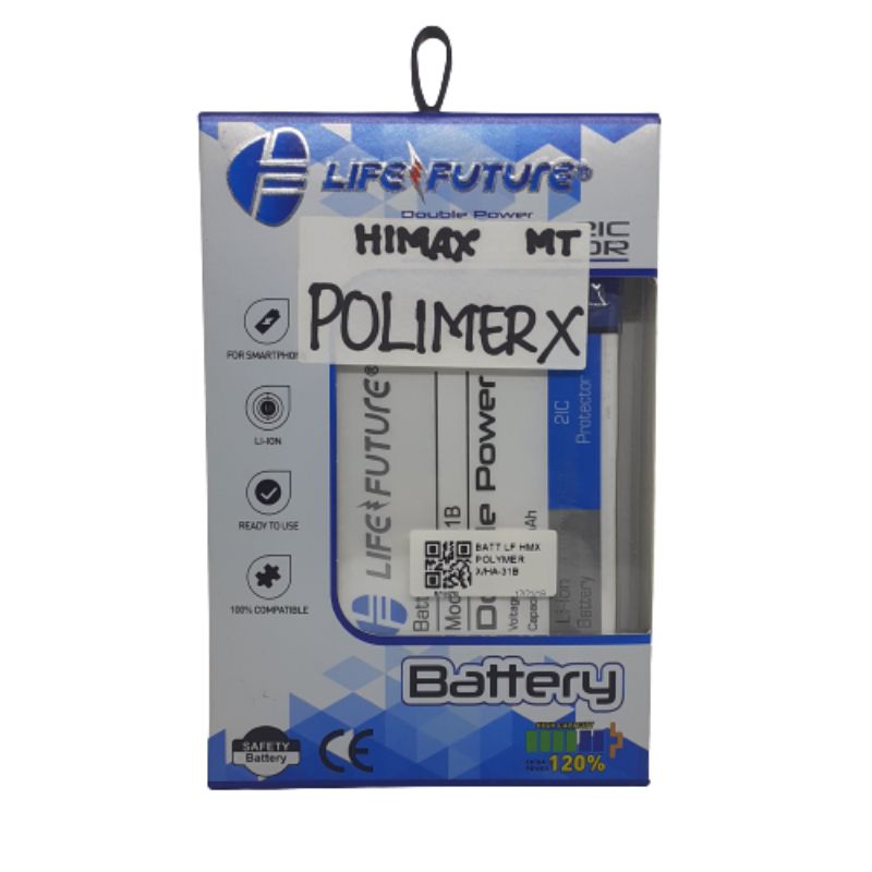 Baterai LIFE FUTURE Himax Polymer X HA-31B / Batre Batrai Battery HP HA31B HA 31B