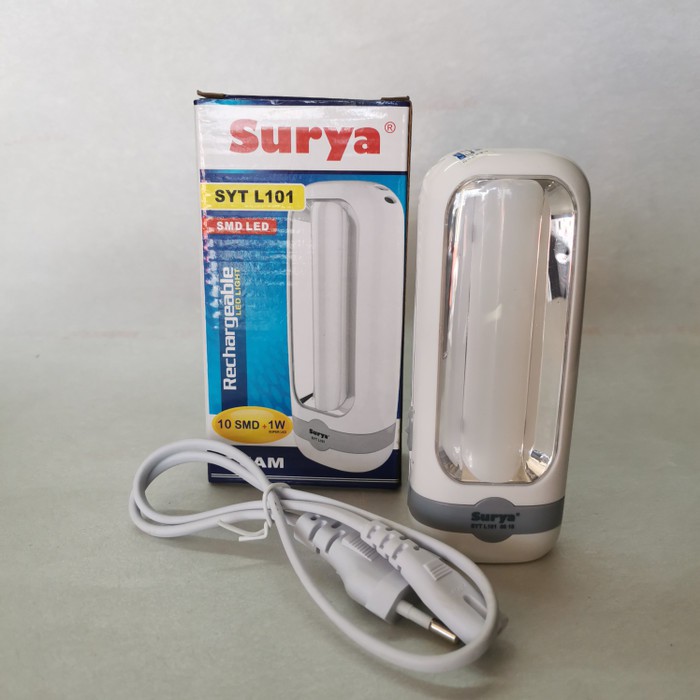 Senter Lampu Emergency Led Surya Charge SYT L101