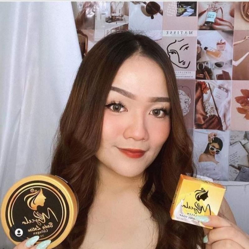 Mycela Body Lotion Collagen + Sabun Brightening