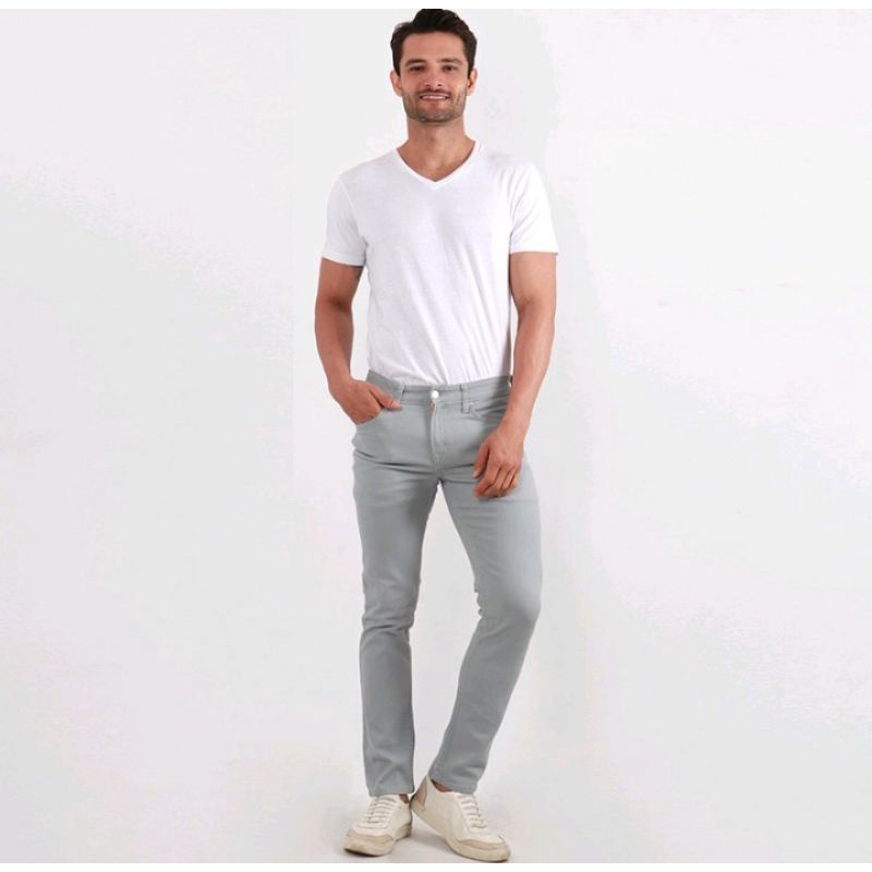 celana jeans edwin pria reguler kanvas