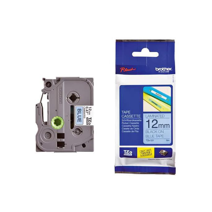 

Label Printer Brother Tape 12Mm Tze-531 - Blue Biru Tze 531