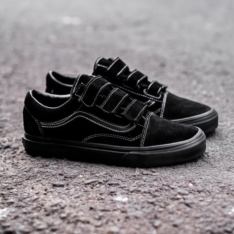 VANS CLASSIC OLDSKOOL VELCRO BLACK BLACK