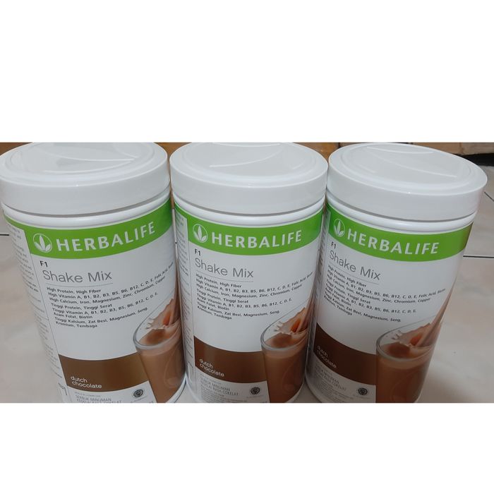 

Herbalife# shake#mix only coklat dutch chocolate prs cepat