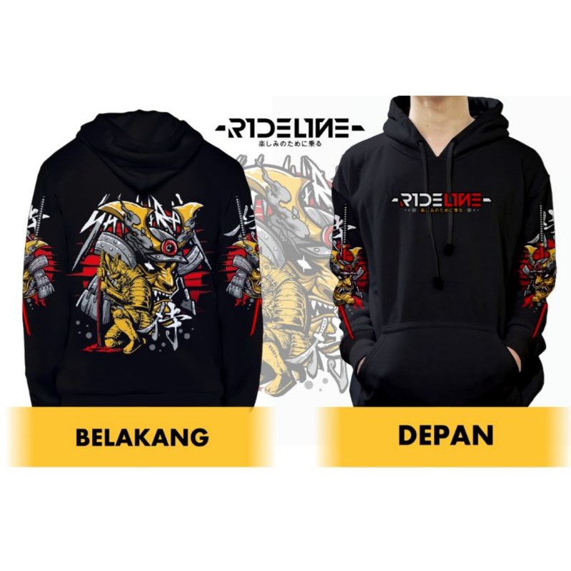 HOODIE SUNMORI RIDER SAMURAI RONIN RIDELINE V.2