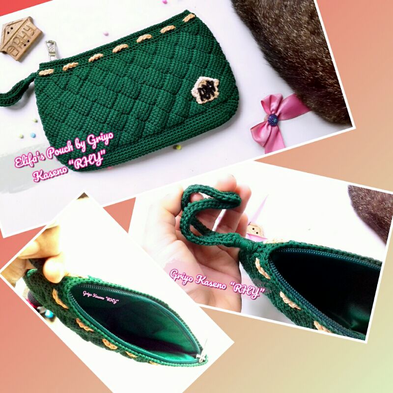 Dompet Rajut / Dompet Hp Handmade PO / Dompet Wanita