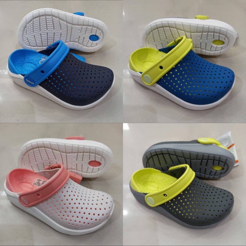 TERMURAH Sendal Crocs Literide Junior / Croc / Clogs / Clog /Lite ride/Literide Kids/Sandal crocs