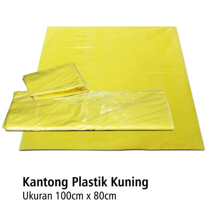 Kantong Plastik Kuning 100 x 80 isi 50 OJ2