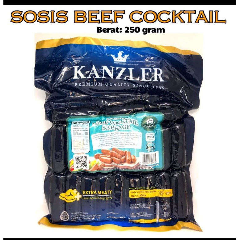 

sosis kanzler cocktail 250gr