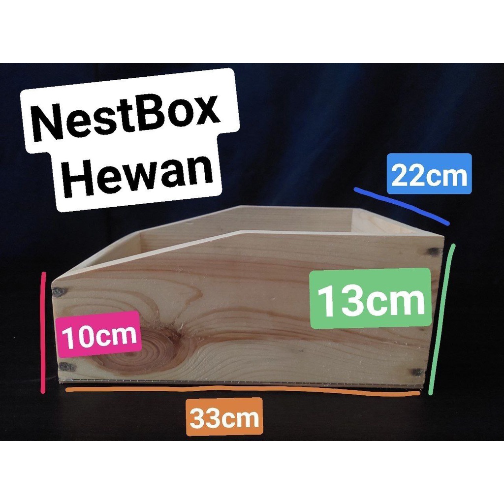 NestBox Kelinci atau Tempat Lahiran Kelinci-Model 2