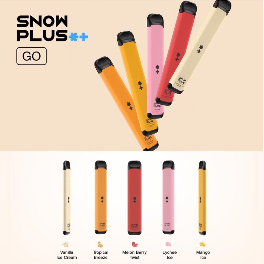 SNOW PLUS SNOWPLUS GO DISPOSABLE POD 350 PUFF - AUTHENTIC