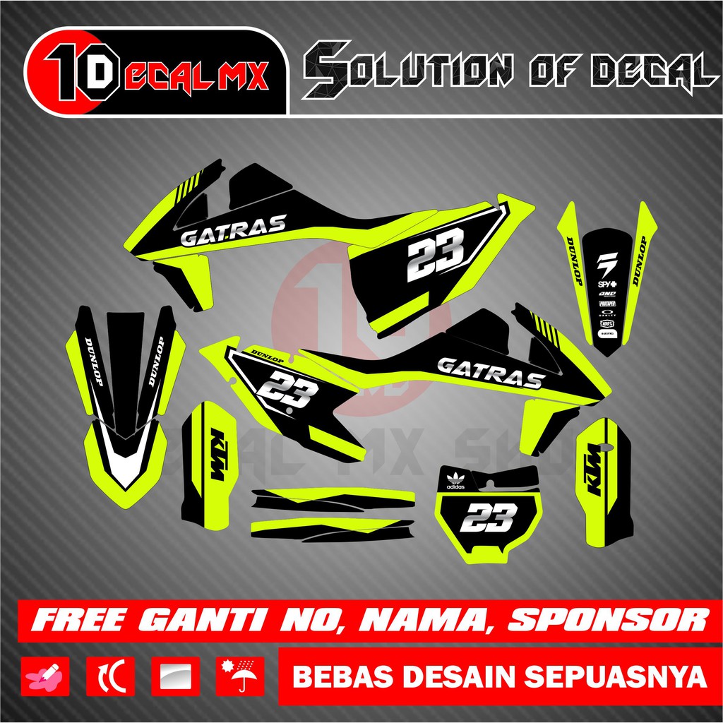 

Decal KTM 2014 stabilo