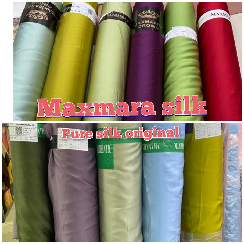 Bahan silk maxmara / bahan makmara _ maxsmara -58