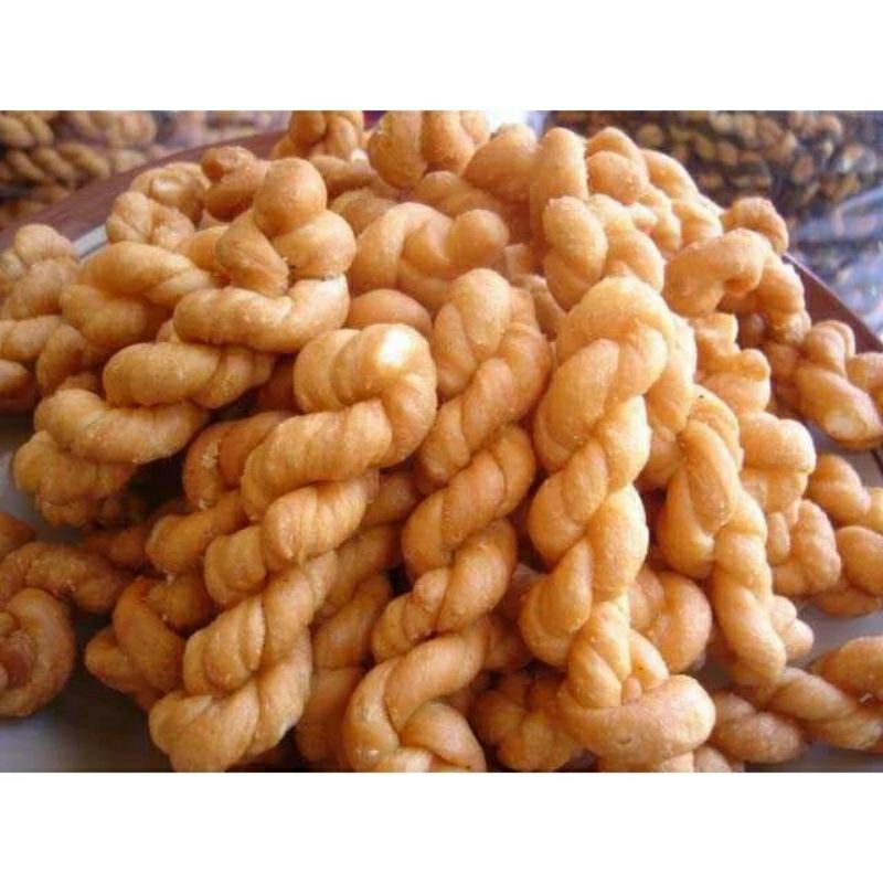 

1 Kg Kue Tambang / Kue Tali / Kue Untir - Untir