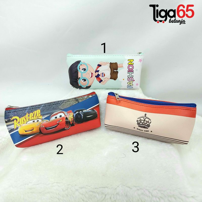 365 Bundling pencil bag 3 in 1 set, paket kotak pencil 3 pc