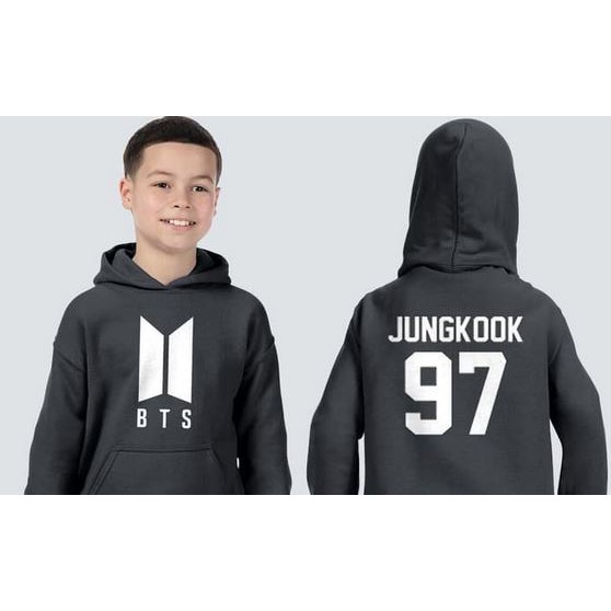 PREMIUM HOODIE JAKET SWEATER ANAK BTS JUNGKOOK 97 KPOP - JAKET BTS JUNGKOOK 97 - HOODIE BTS ANAK