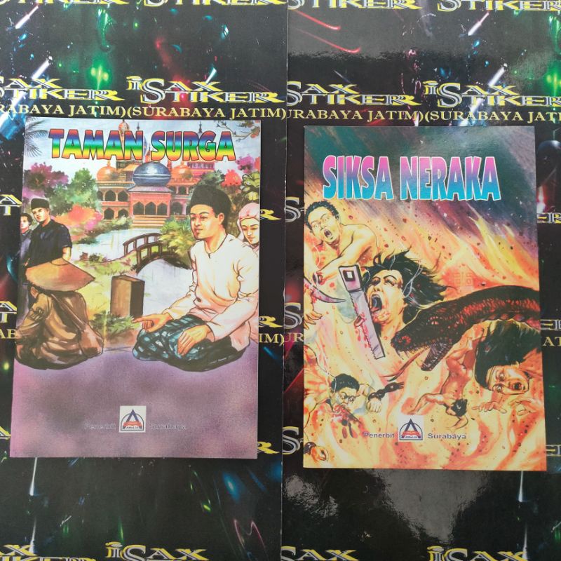 buku siksa neraka taman surga siksaan neraka dan taman surga