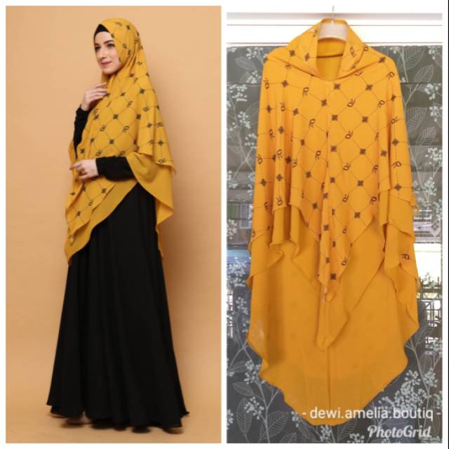 Khimar printing Qnanz