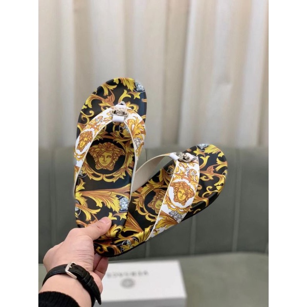 sandal pria vers4ce mirror sendal jepit cowok slippers P1SHOES