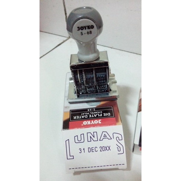 

Promo Stempel Lunas dengan tanggal yang bisa diatur (buat bon) kas kwitansi Spesial