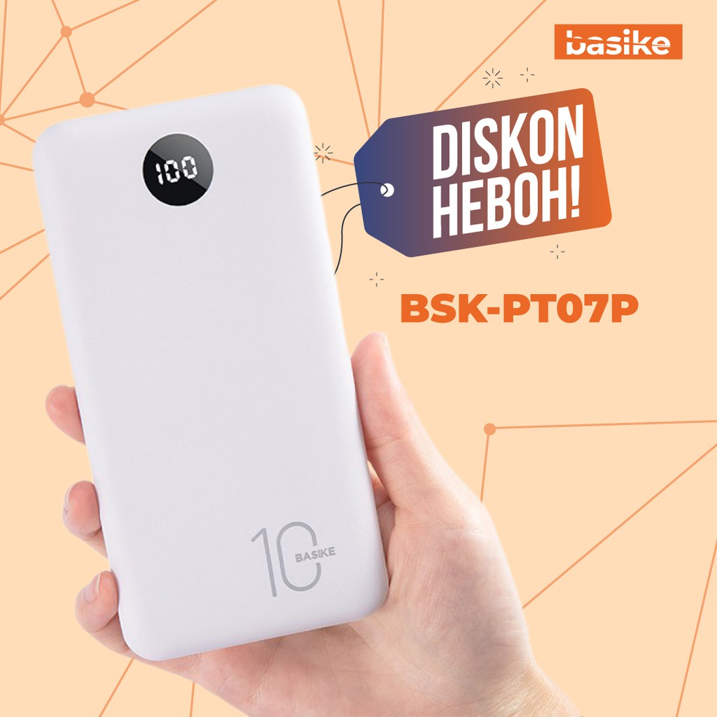 Power Bank BASIKE 20000 mAh 10000 mAh Powerbank Dual USB Power Bank BASIKE 20000 mAh 10000 mAh Powerbank Dual USB