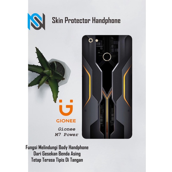 Isi 2pcs Garskin Hp Gionee M7 Power Motif armor - Free Custom Motif