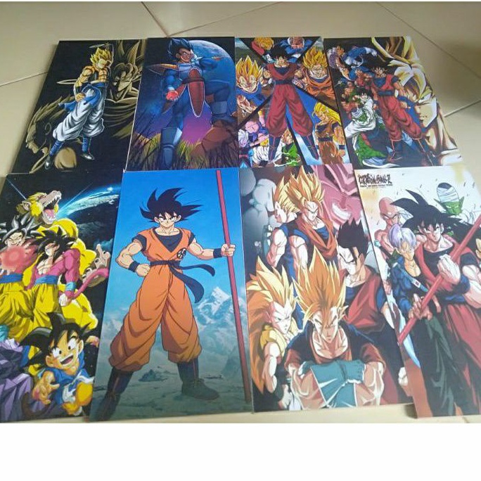 Hiasan dinding DRAGON BALL Hiasan Kamar Poster Kayu Pajangan Rumah/ dekorasi dinding / Walldecor