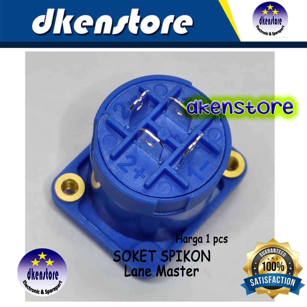 Soket Spikon Lanemaster Speak on PVC Socket Speaker Lane Master